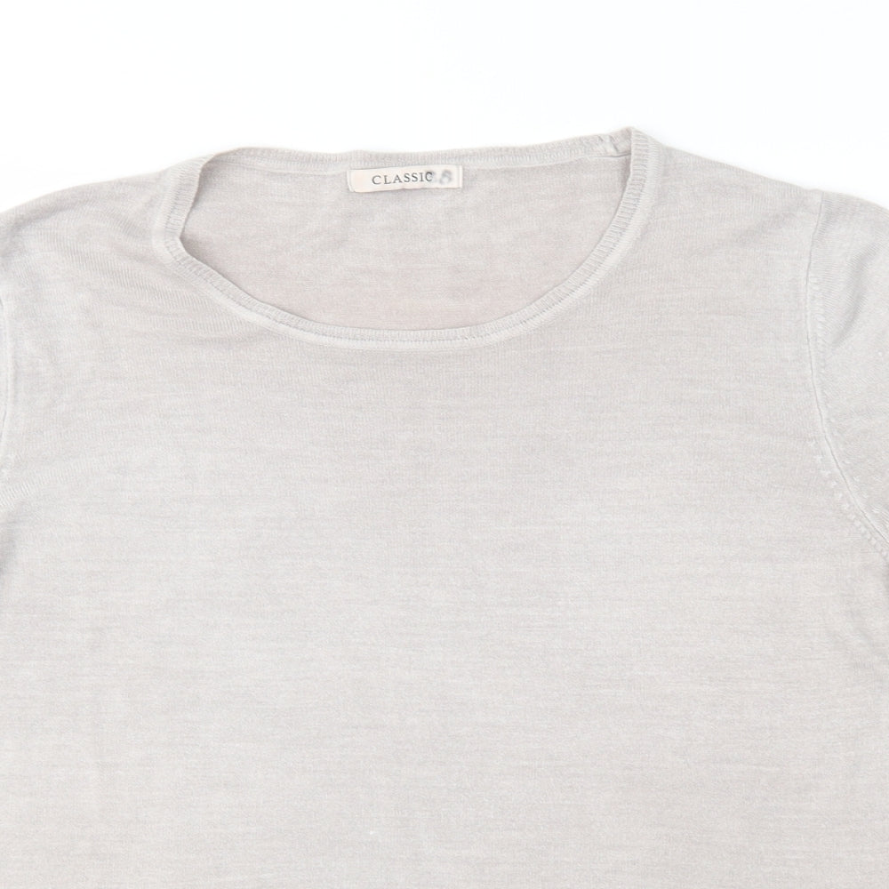 Marks and Spencer Womens Silver   Pullover Jumper Size 16
