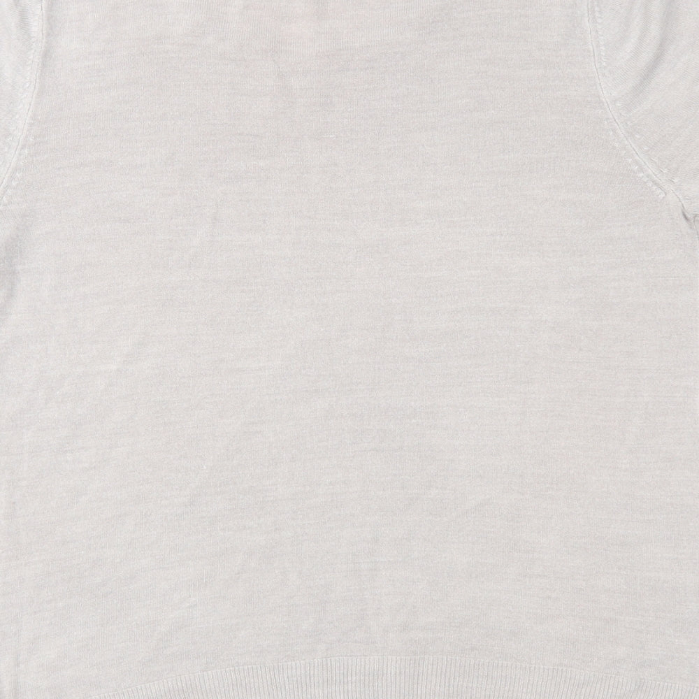 Marks and Spencer Womens Silver   Pullover Jumper Size 16