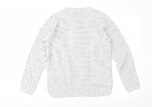 EWM Womens Grey   Pullover Jumper Size S