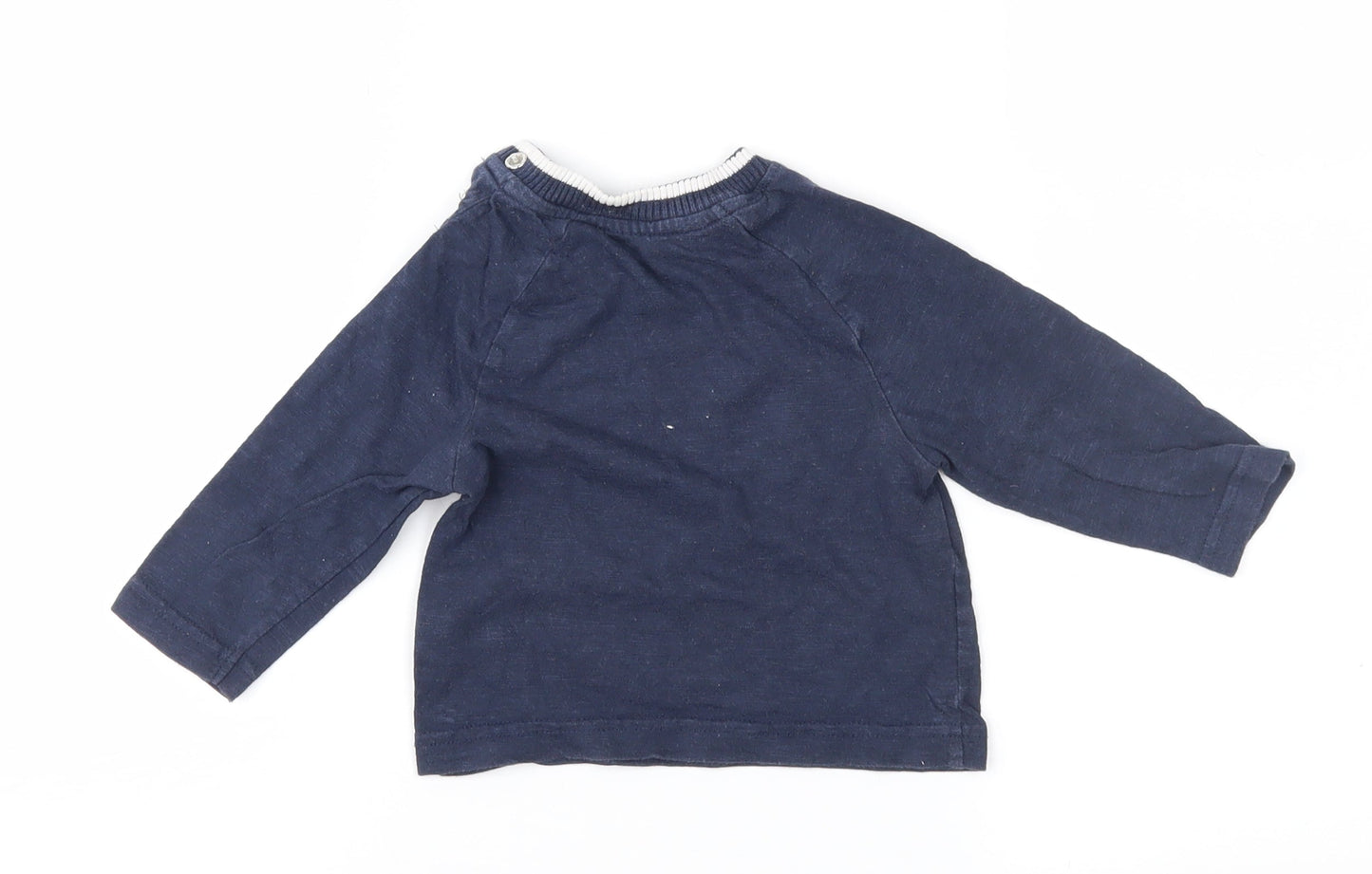 Nutmeg Boys Blue   Basic T-Shirt Size 6-9 Months