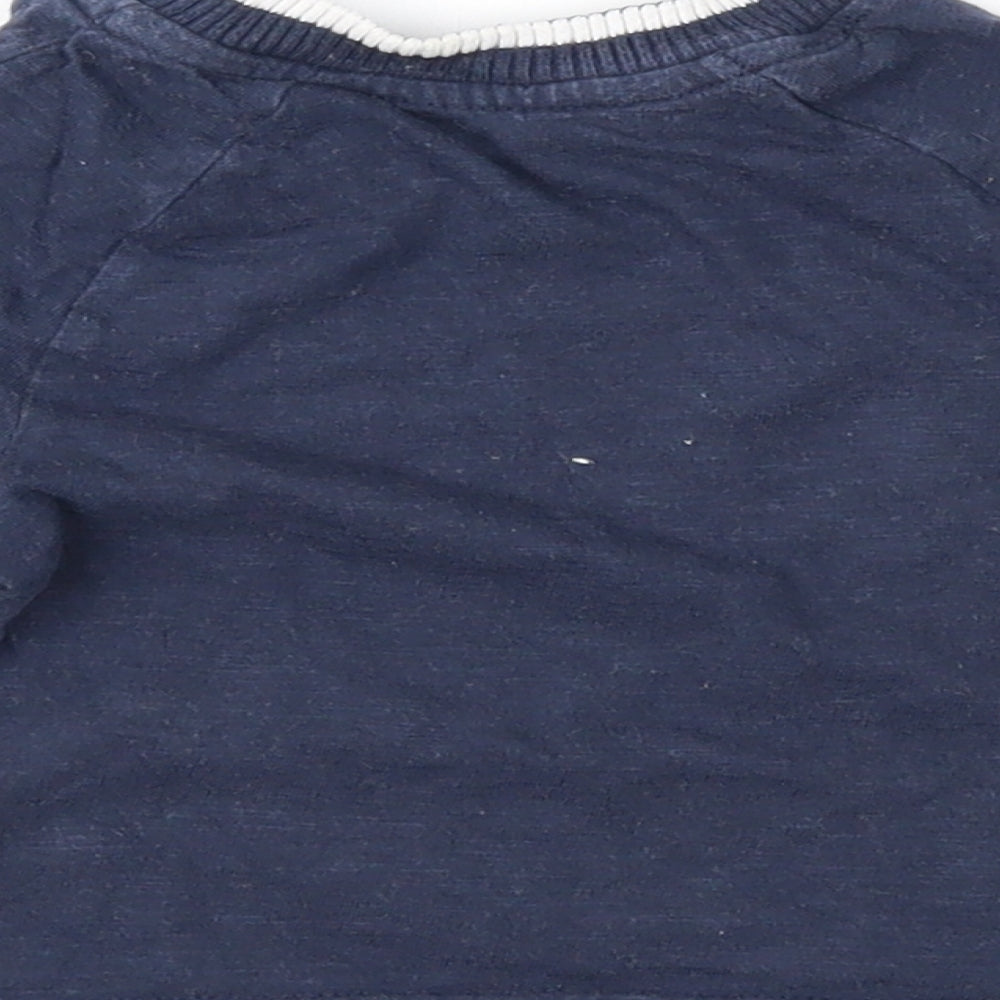 Nutmeg Boys Blue   Basic T-Shirt Size 6-9 Months