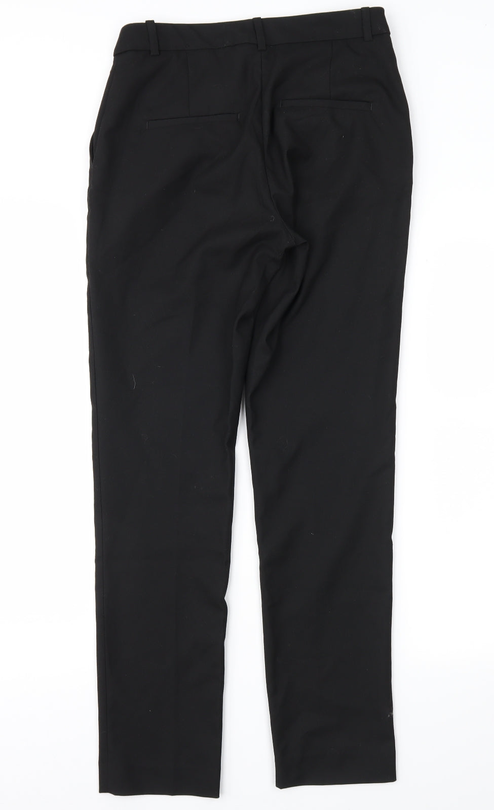 H&M Womens Black   Trousers  Size 8 L28 in
