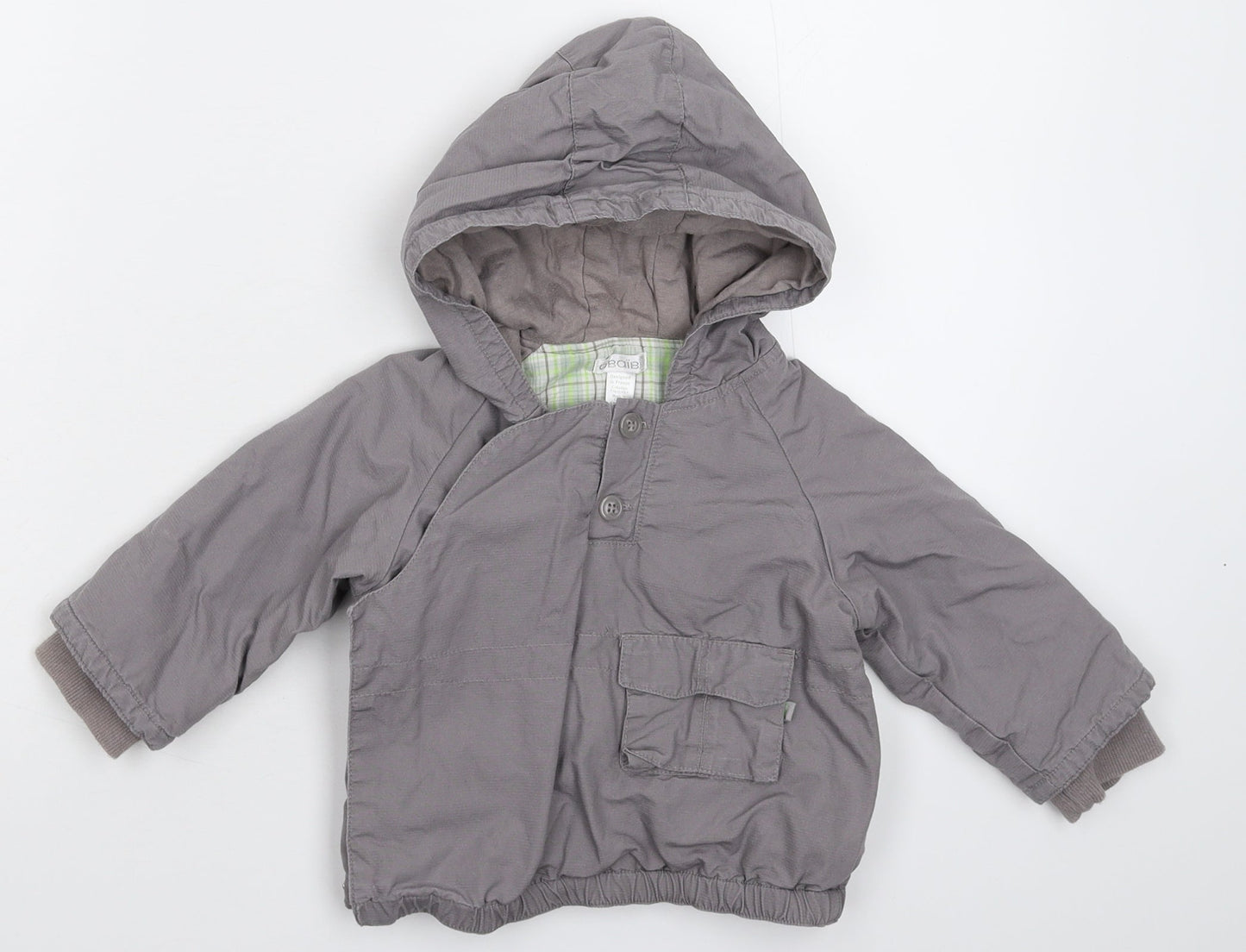 Okaidi Baby Grey   Jacket  Size 12 Months