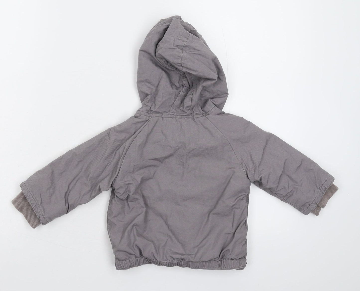 Okaidi Baby Grey   Jacket  Size 12 Months