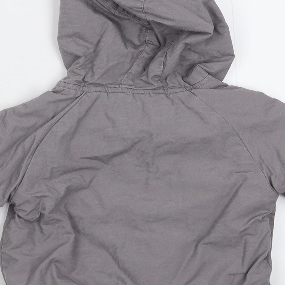 Okaidi Baby Grey   Jacket  Size 12 Months
