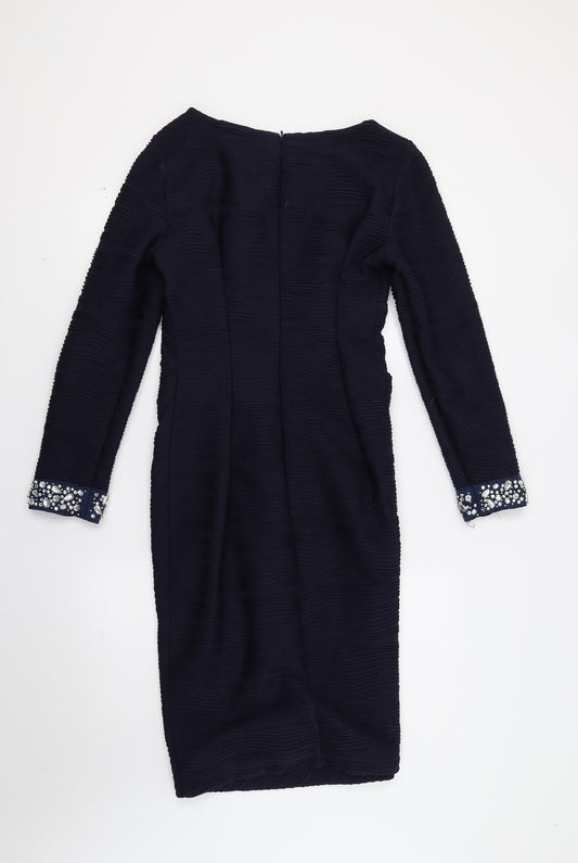 Joanna Hope Womens Blue   A-Line  Size 10