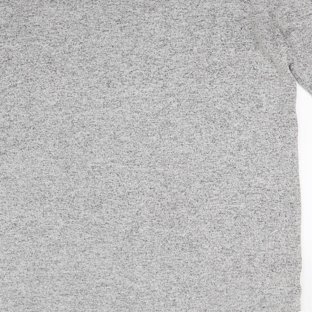 Capsule Womens Grey  Knit Tunic Jumper Size 10