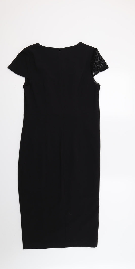Tayfan Womens Black   A-Line  Size 12