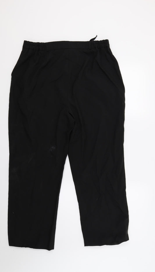 Bonmarché Womens Black   Trousers  Size 18 L23 in