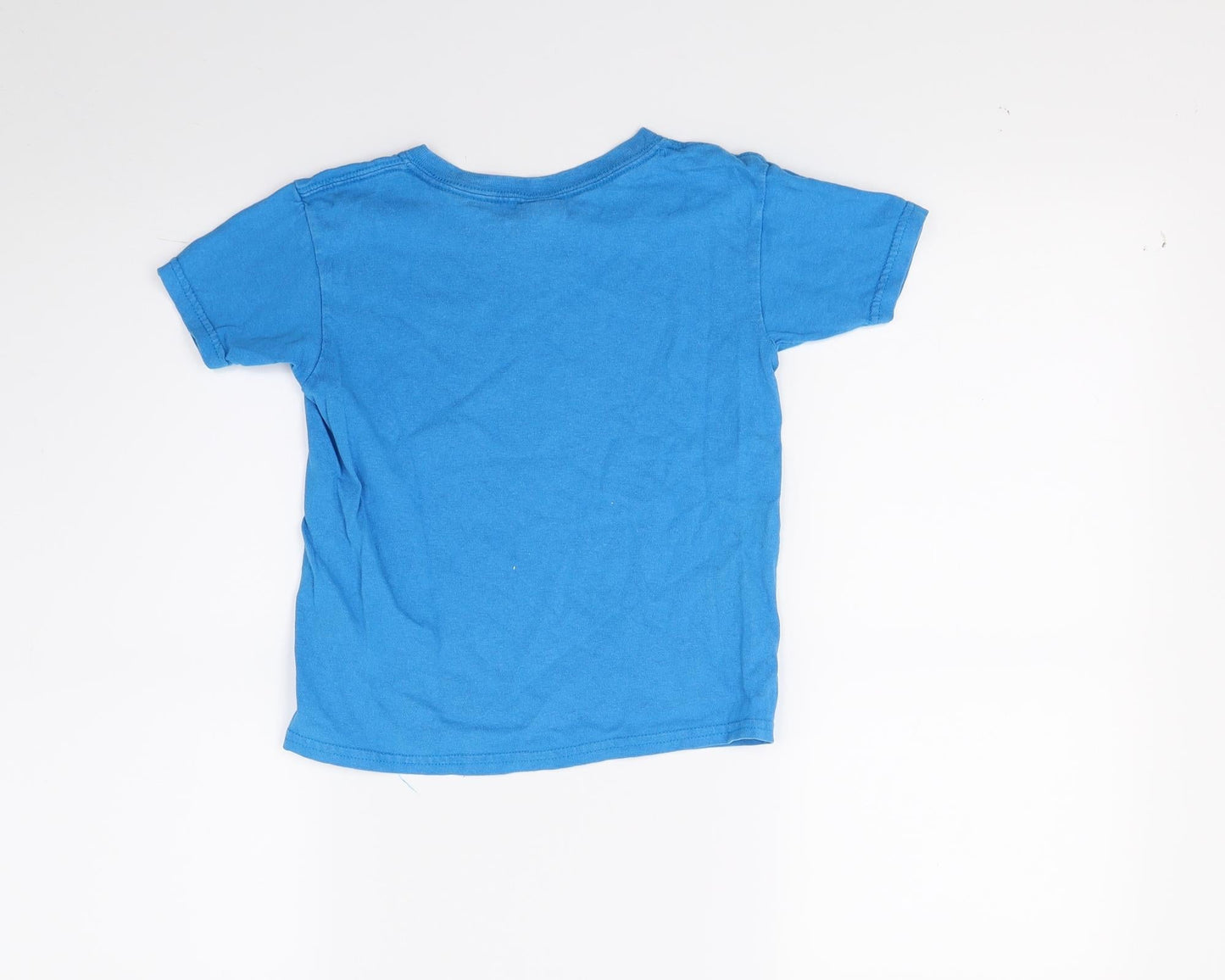 Gilden Boys Blue   Basic T-Shirt Size XS  - Isle of Man