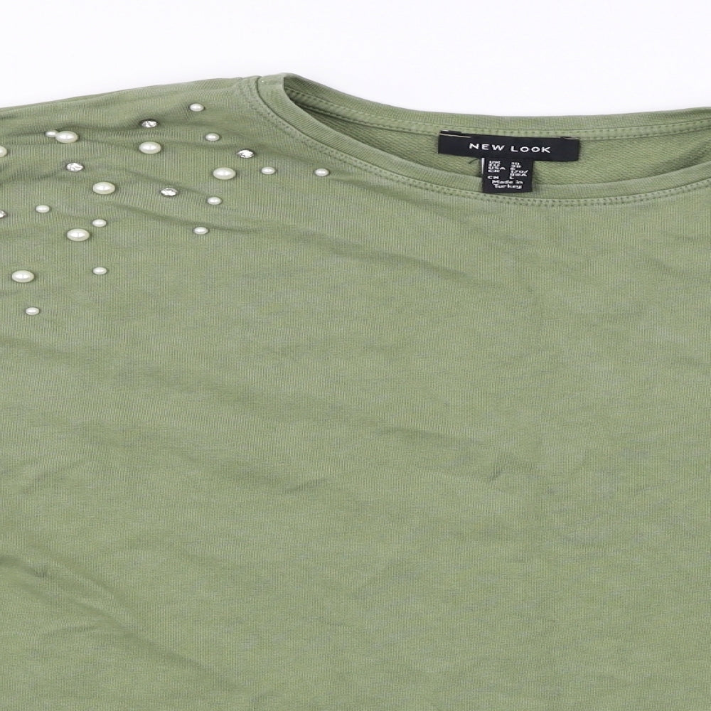 New Look  Womens Green   Pullover Jumper Size 10