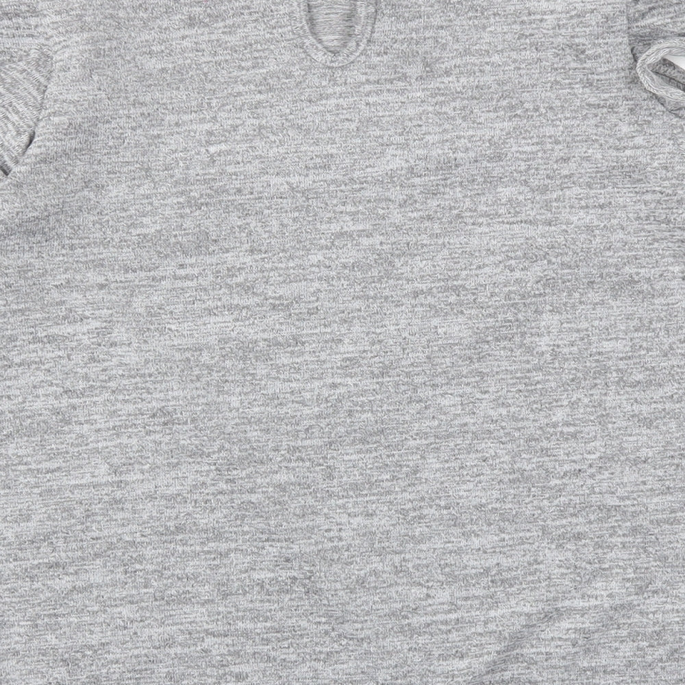 Peacocks Womens Grey   Tunic T-Shirt Size 8