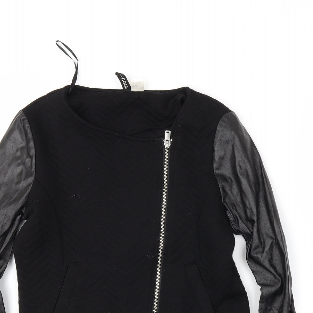 H&M Womens Black   Jacket  Size 8