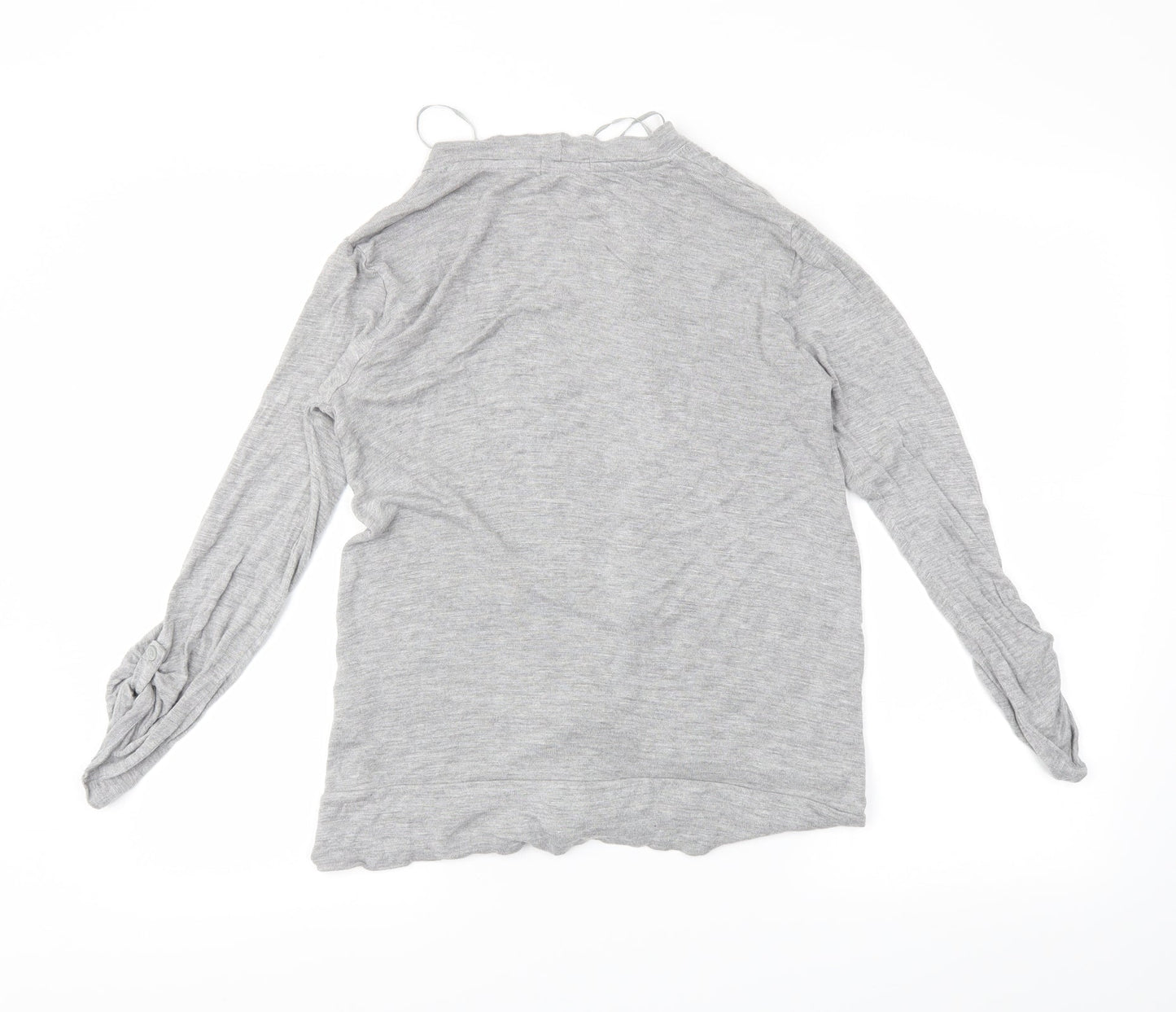 Papaya Womens Grey   Wrap Jumper Size 8