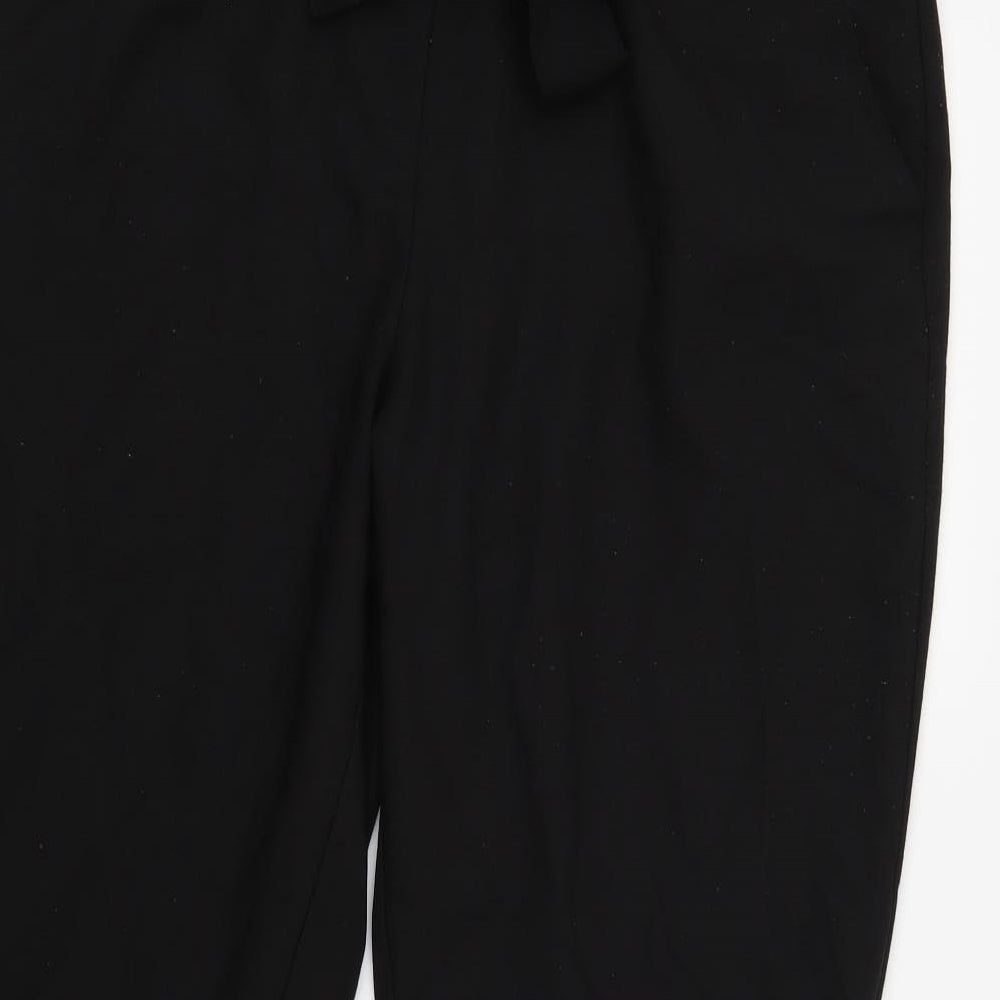 Dorothy Perkins Womens Black   Trousers  Size 14 L27 in