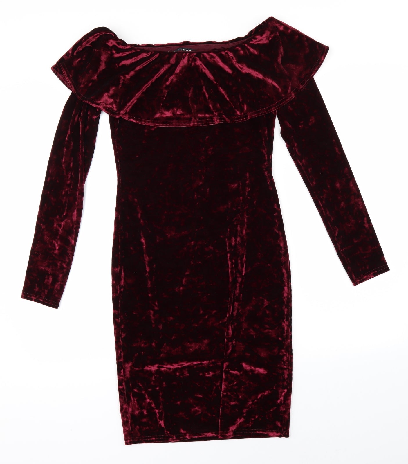 Quiz Womens Red   Pencil Dress  Size 10