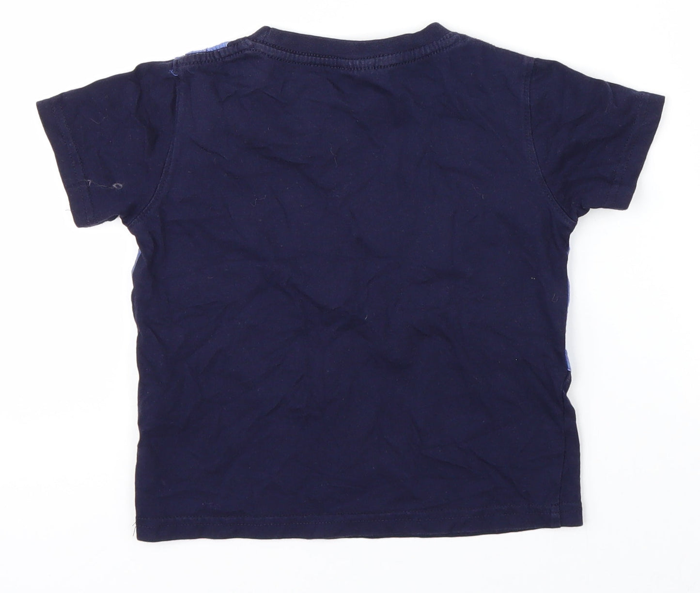 KSB Boys Blue   Basic T-Shirt Size 3-4 Years  - Fox