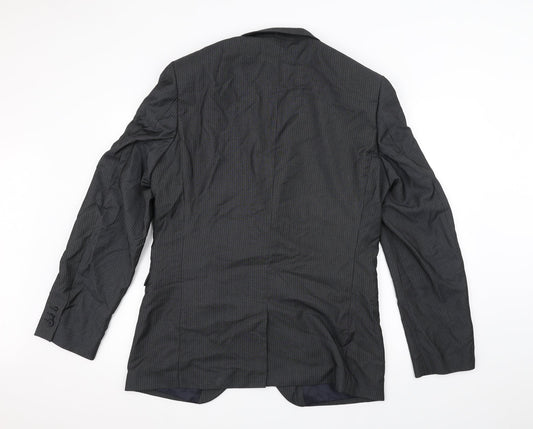 Marks and Spencer Mens Black   Jacket Suit Jacket Size 38