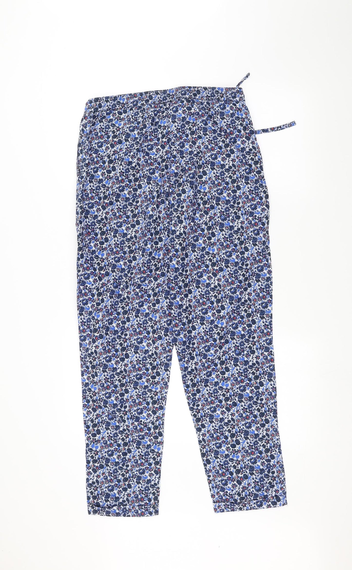 Jack Wills Womens Blue   Trousers  Size 12 L28 in