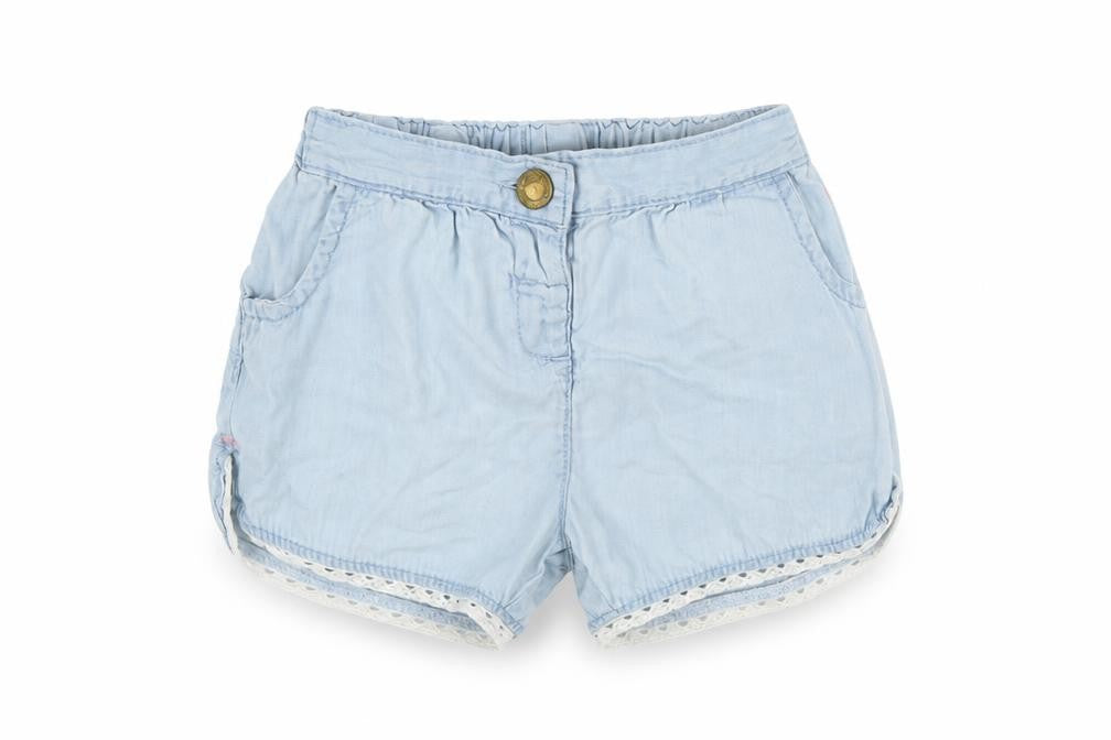 TU Girls Blue   Cut-Off Shorts Size 2 Years