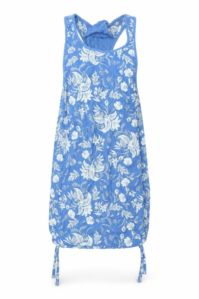 Next Womens Blue Floral  Basic T-Shirt Size 8