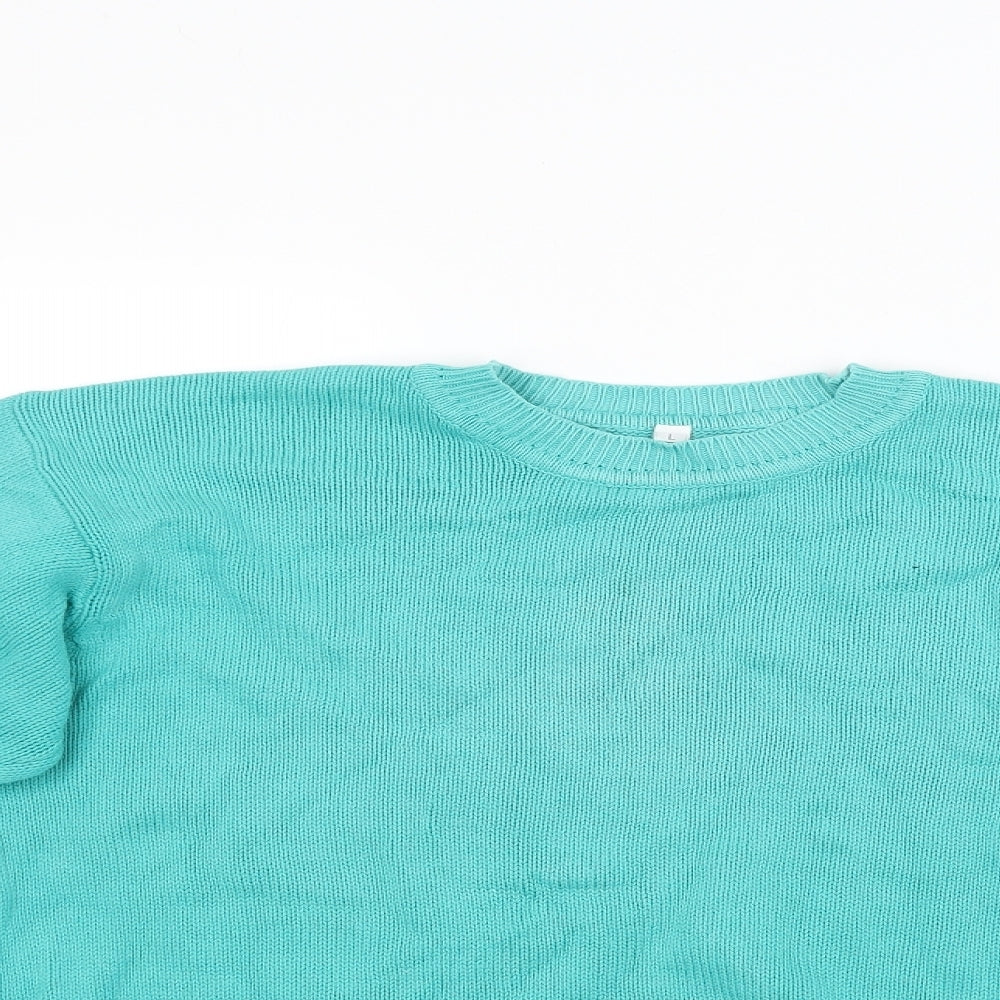 Preworn Womens Green   Pullover Jumper Size L