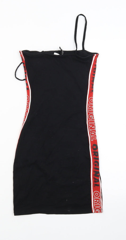 Divided Womens Black   Mermaid  Size 4