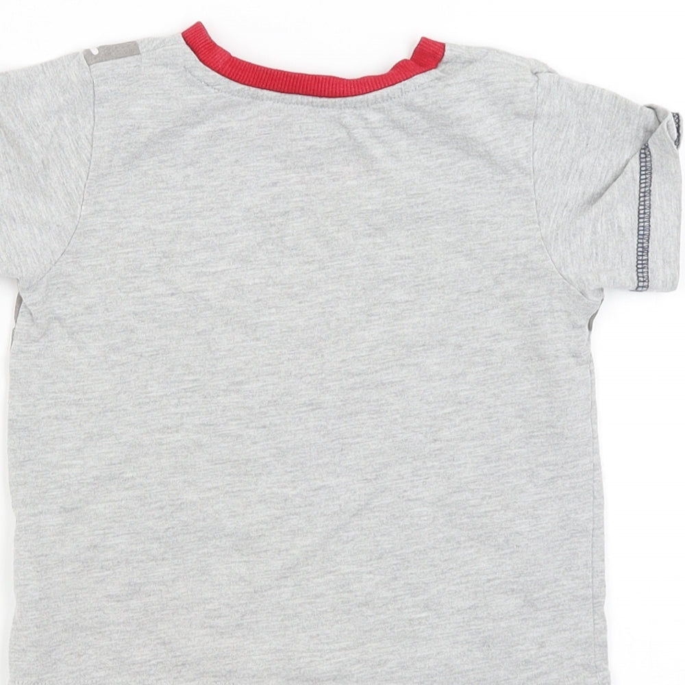 snooze Boys Grey   Basic T-Shirt Size 9-12 Months