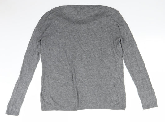 H&M Womens Grey   Pullover Jumper Size XS