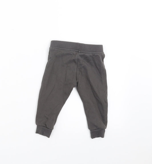 Primark Girls Grey   Jogger Trousers Size 6-9 Months