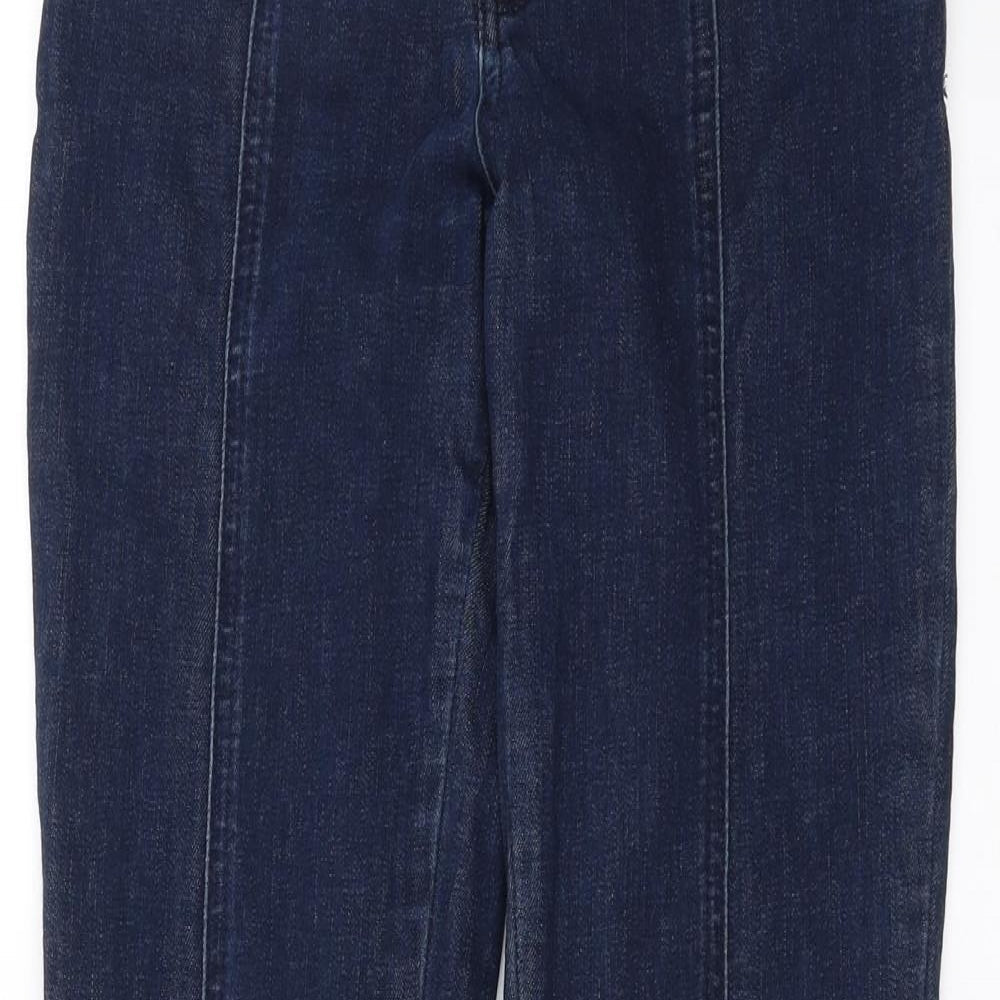 Preworn Womens Blue  Denim Skinny Jeans Size 26 in L29 in