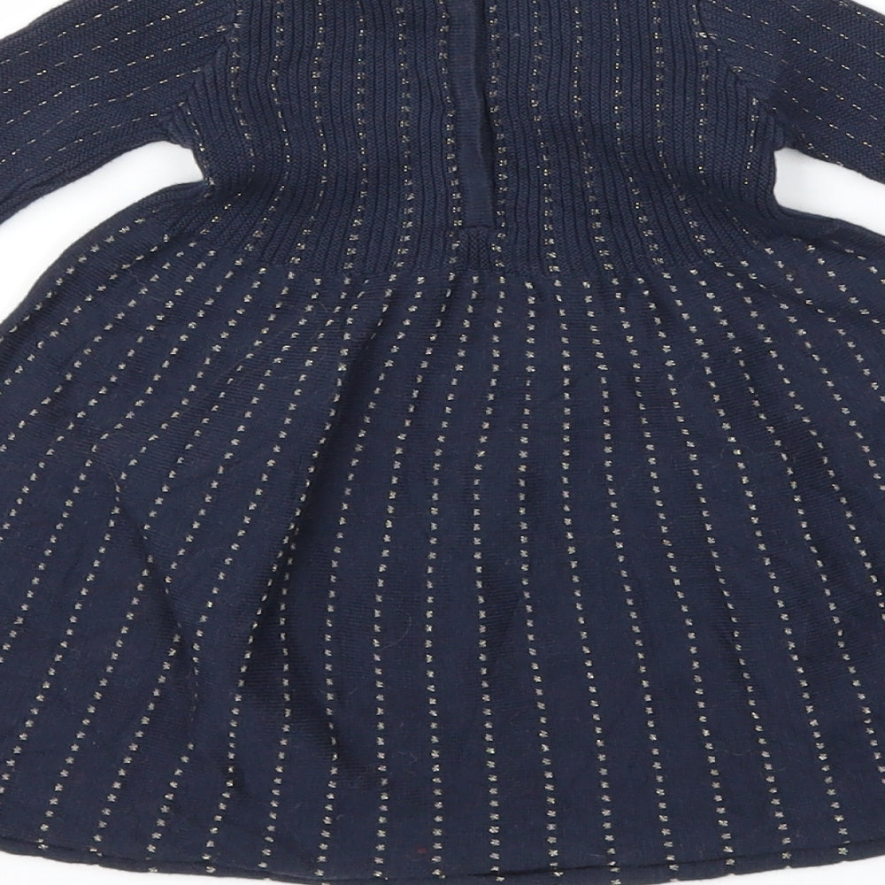 molo Girls Blue   Fit & Flare  Size 9-12 Months