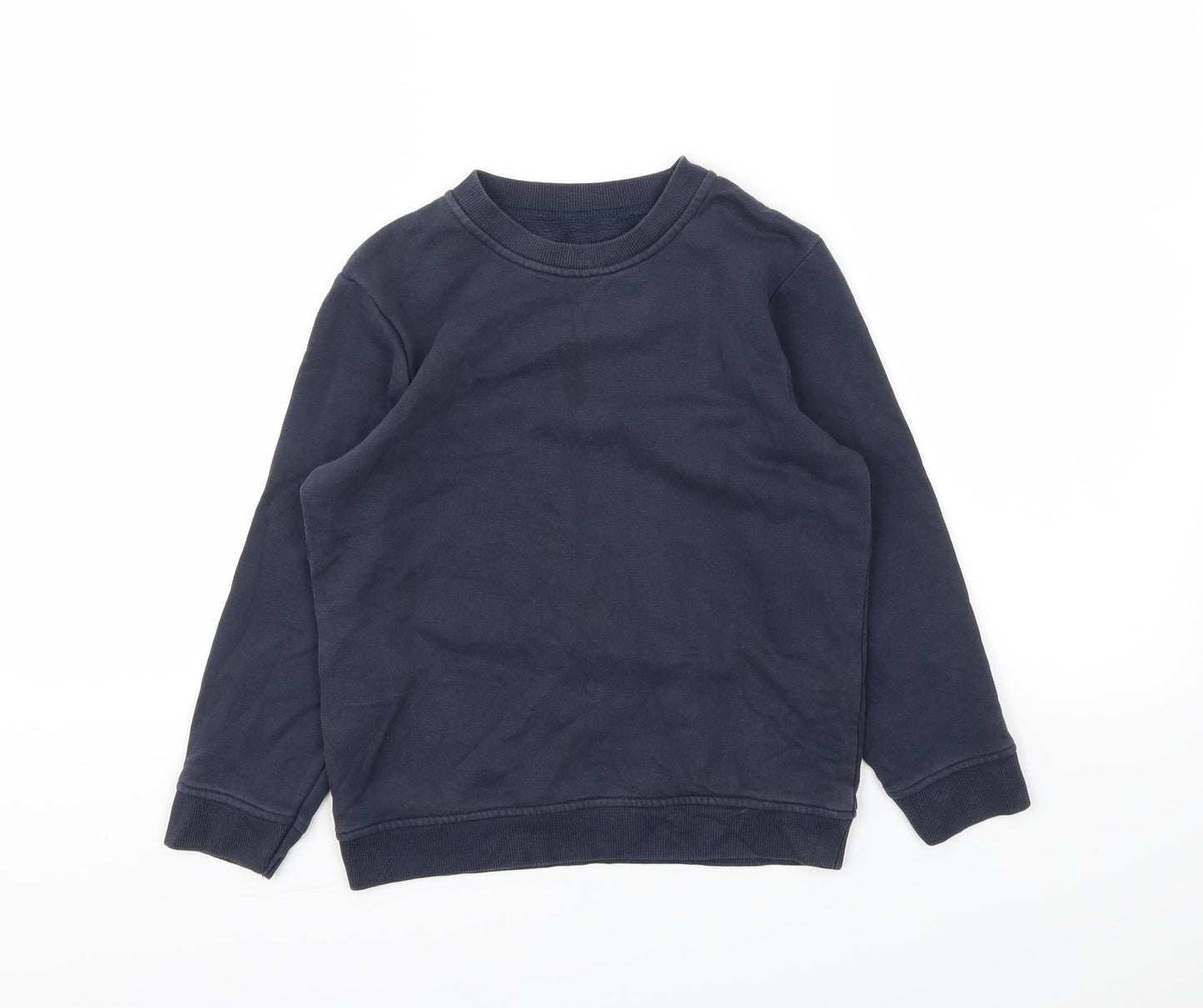 Nutmeg Boys Blue   Pullover Jumper Size 6-7 Years