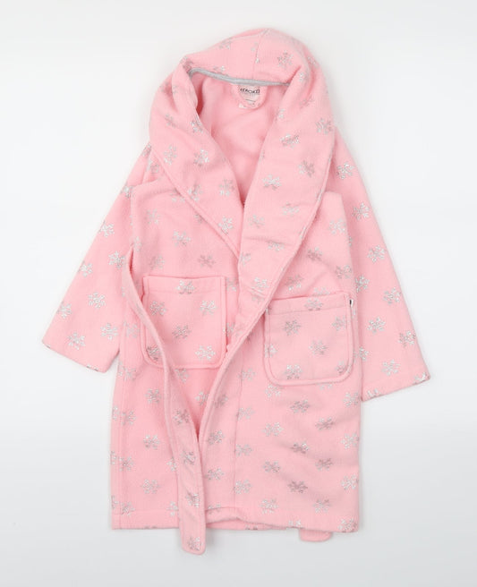 Cherokee Girls Pink Argyle/Diamond  Cami Gown Size 5-6 Years