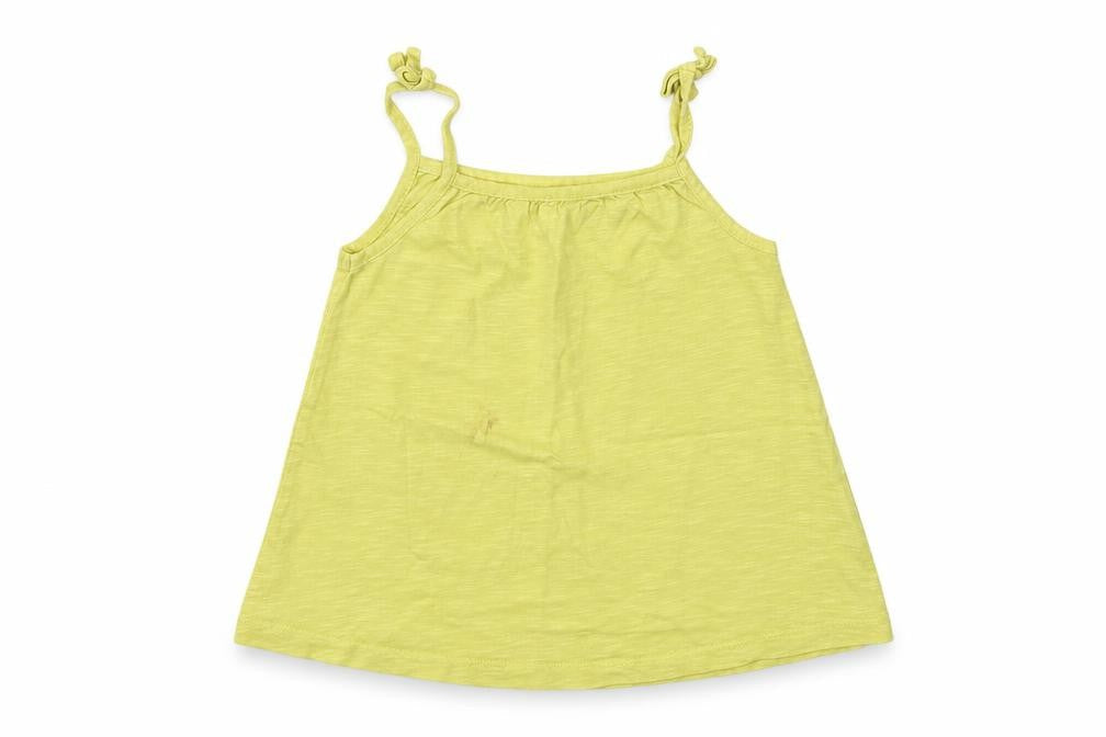 George Girls Yellow   Basic T-Shirt Size 3-4 Years