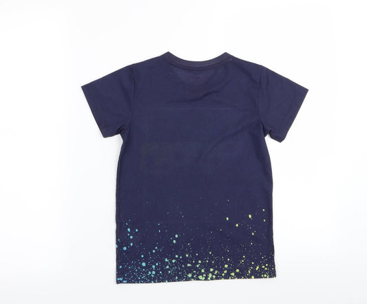 urban dept Boys Blue   Basic T-Shirt Size 7 Years
