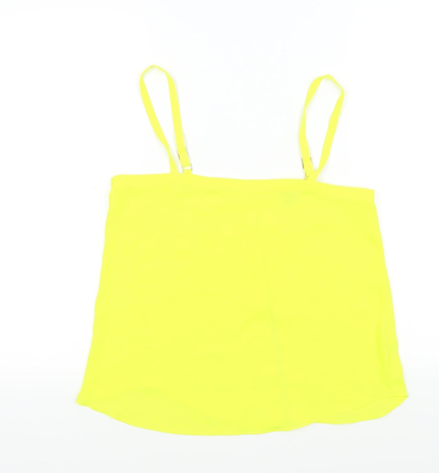 River Island Womens Yellow Colourblock  Basic T-Shirt Size 8