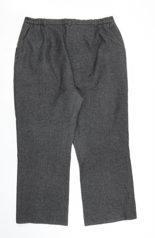 Cotswold Collection Womens Grey   Capri Trousers Size 18 L23 in