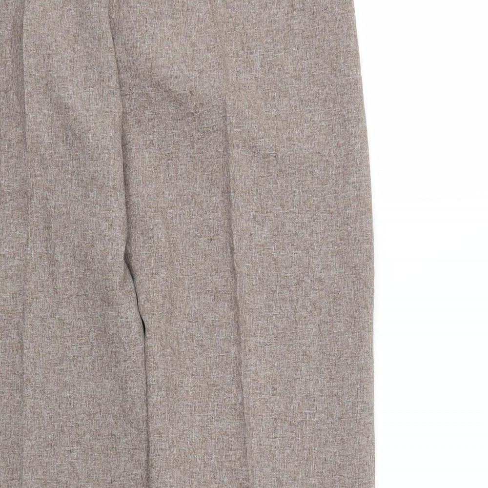 Preworn Womens Brown   Pedal Pusher Trousers Size S L24 in