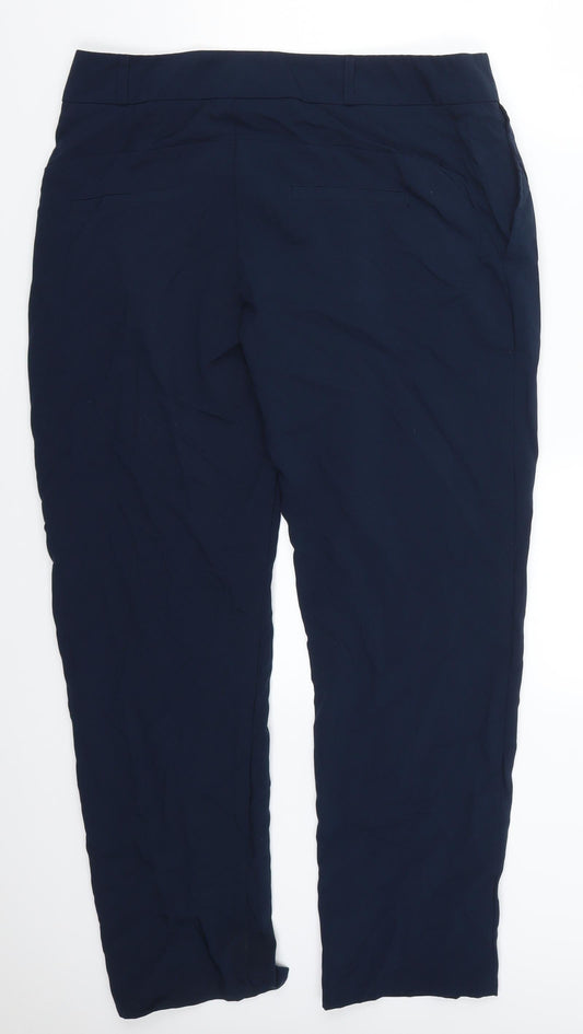 Almost Famous Womens Blue   Trousers  Size 16 L27 in