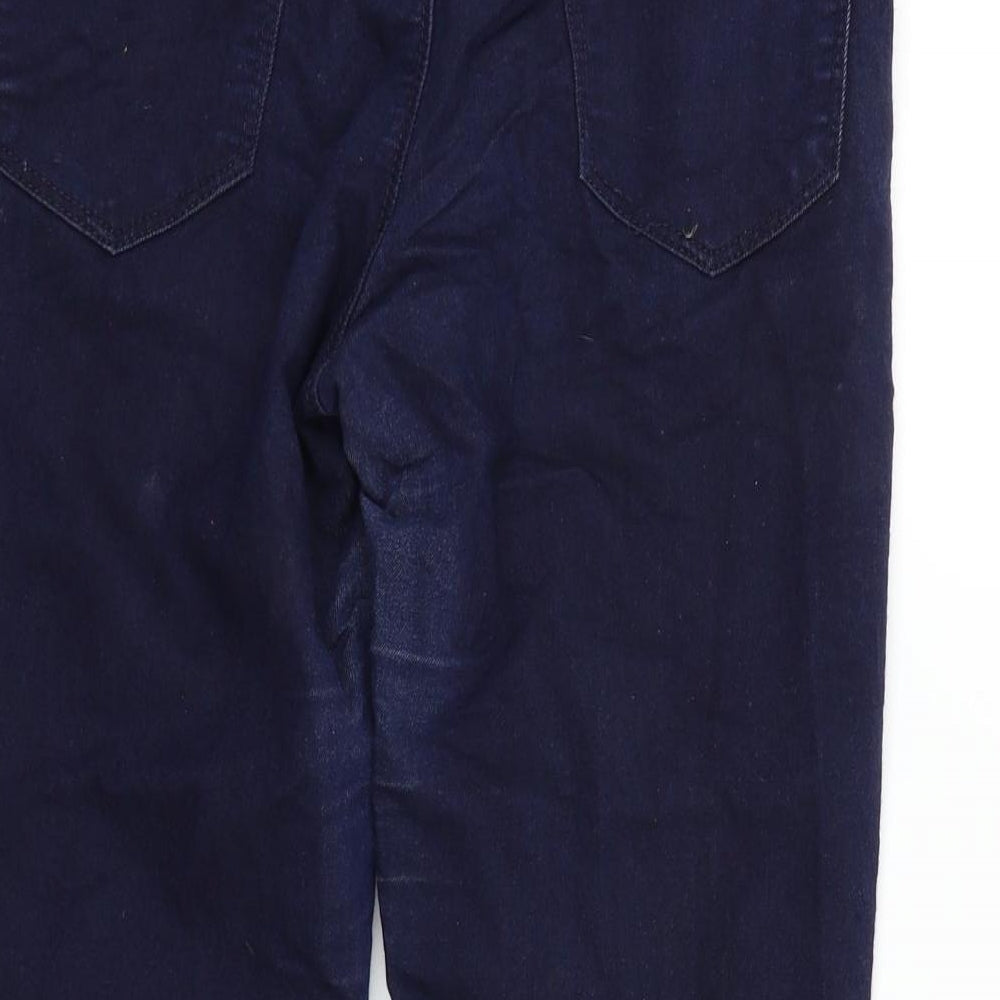 Marks and Spencer Womens Blue   Straight Jeans Size 10 L20 in