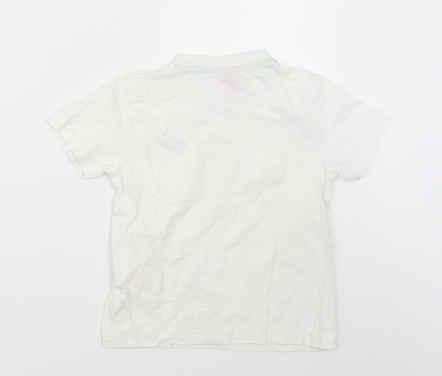 Slazenger Boys White   Basic T-Shirt Size 3-4 Years