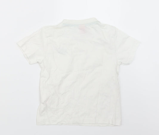 Slazenger Boys White   Basic T-Shirt Size 3-4 Years