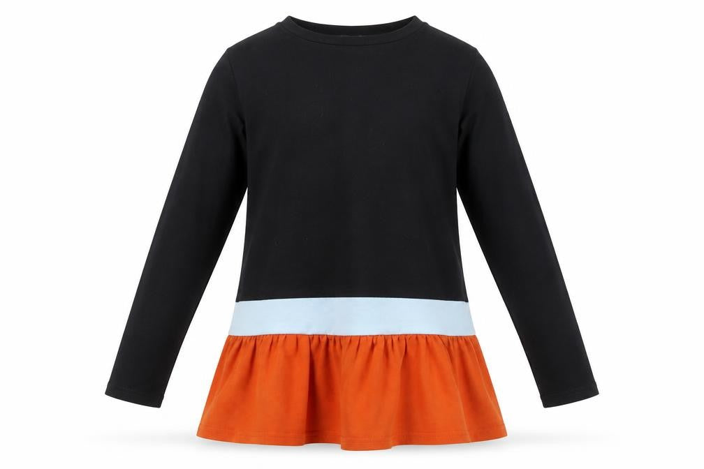SHEIN Girls Black   T-Shirt Dress  Size 7-8 Years