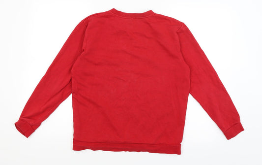 George Boys Red   Pullover Sweatshirt Size 13-14 Years