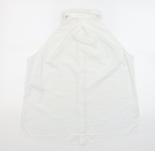 ASOS Womens White   Basic Button-Up Size 14