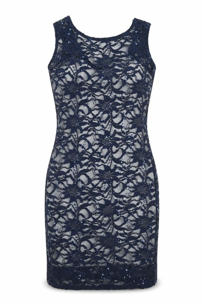 Quiz Womens Blue Floral  Bodycon  Size 10