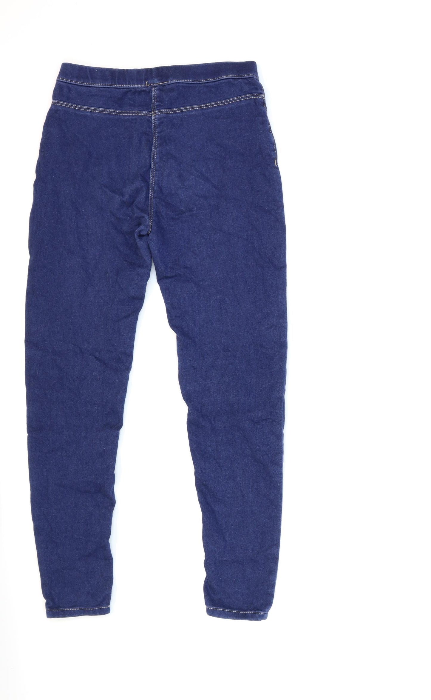 Preworn Womens Blue  Denim Skinny Jeans Size 26 in L25 in
