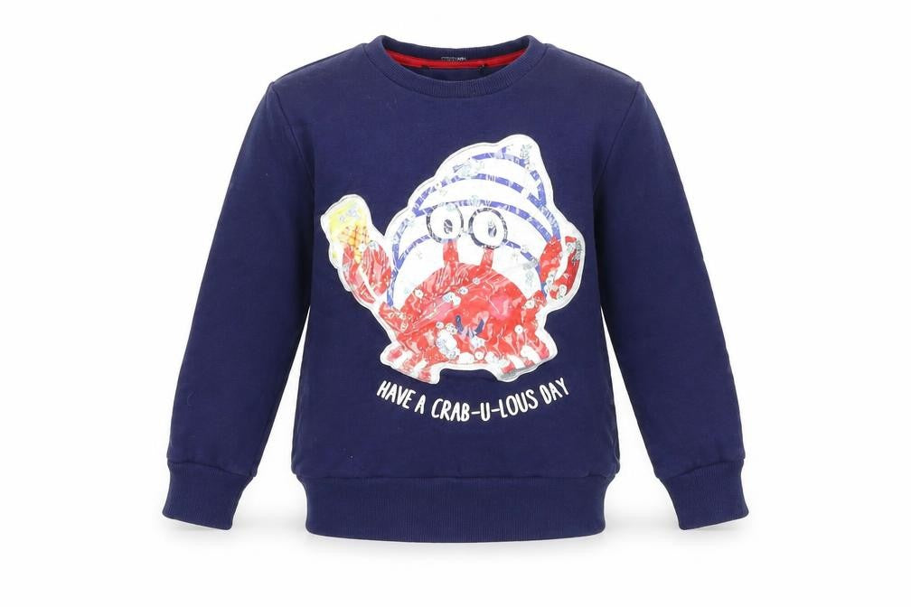 George Boys Blue   Pullover Sweatshirt Size 3 Years