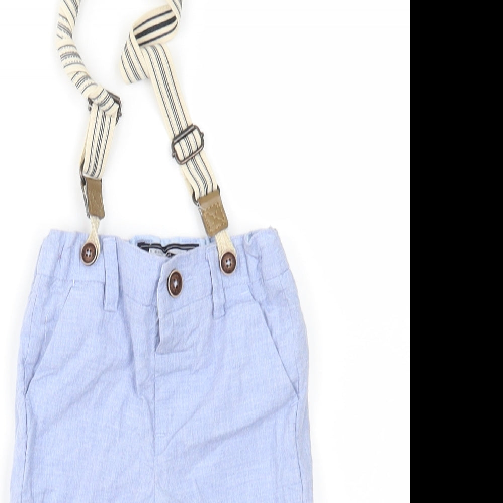 NEXT Boys Blue   Cargo Trousers Size 9 Months